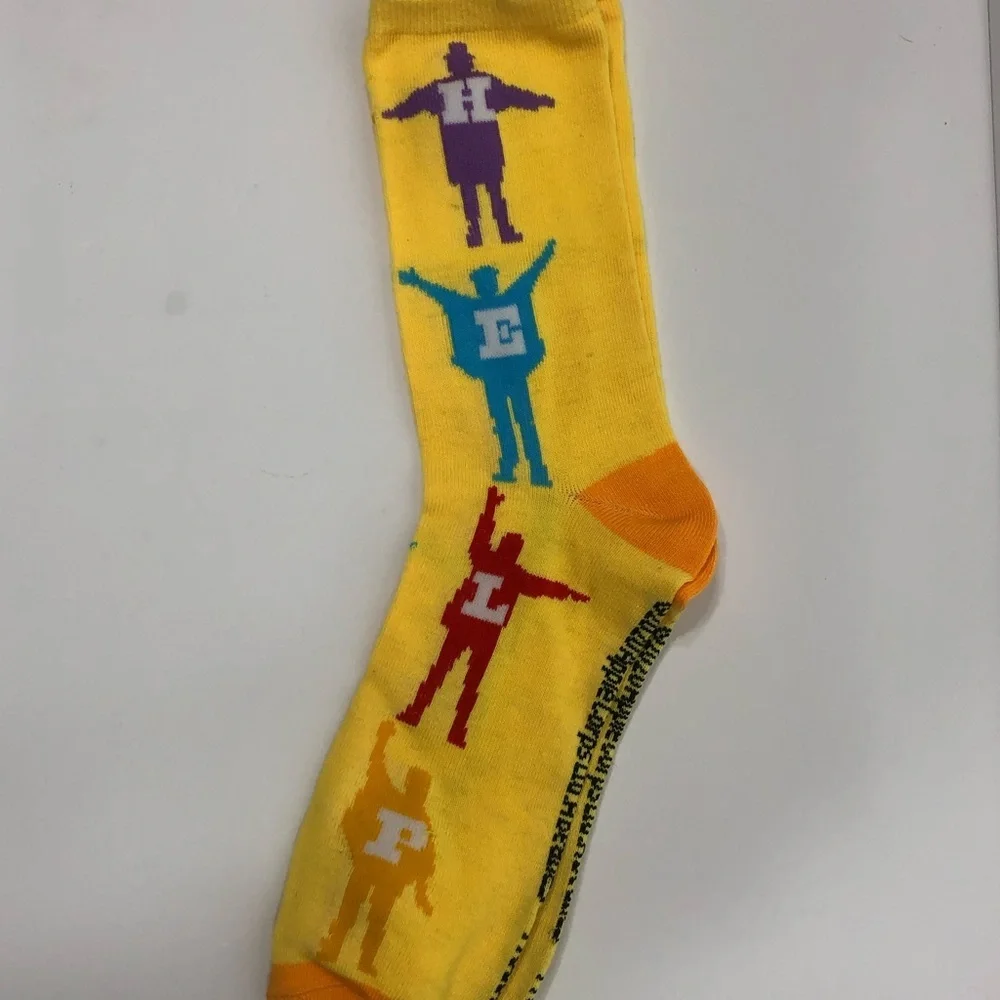 The Beatles “HELP” Crew Socks